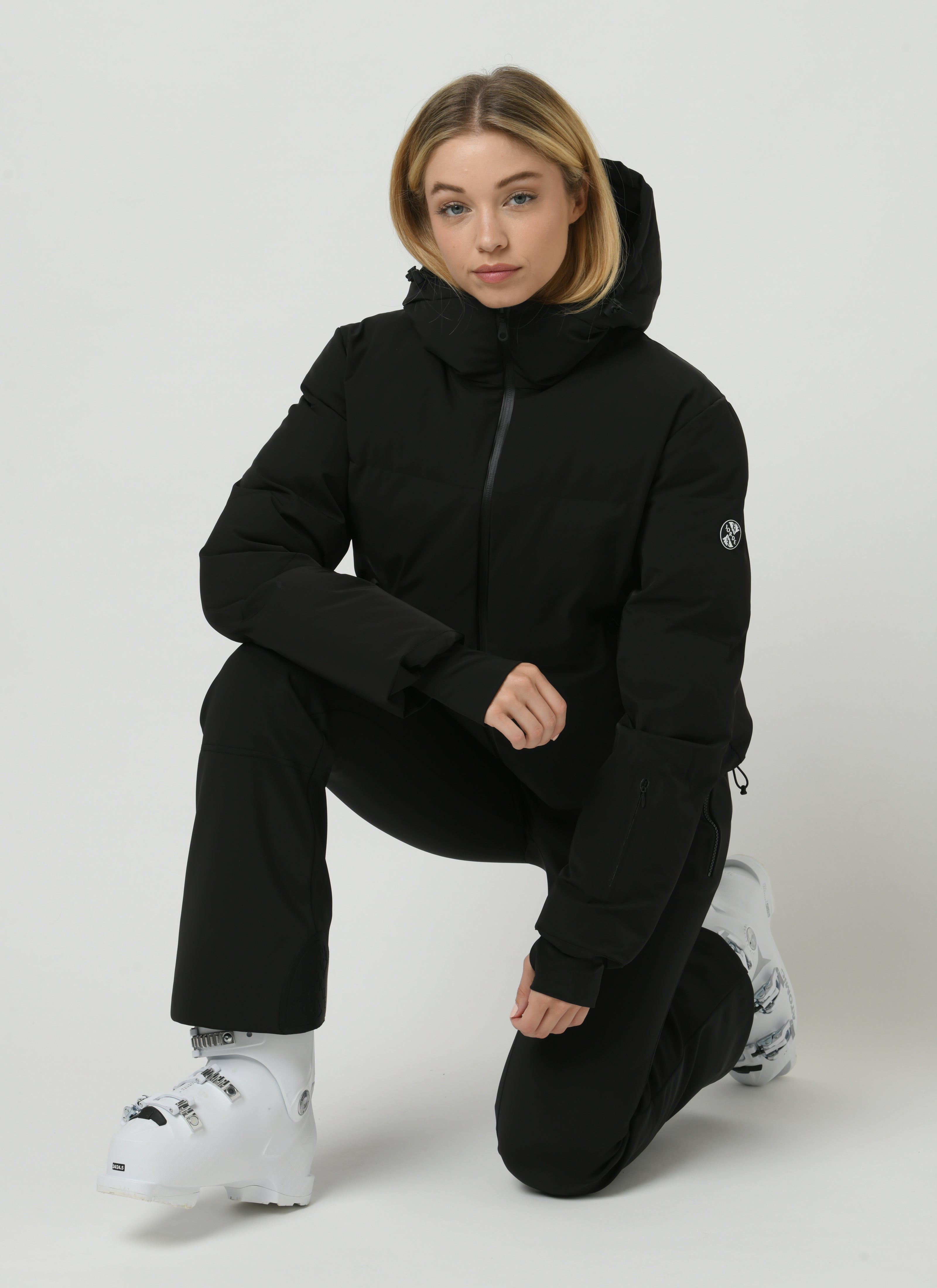 Women's Black Ski Outfit