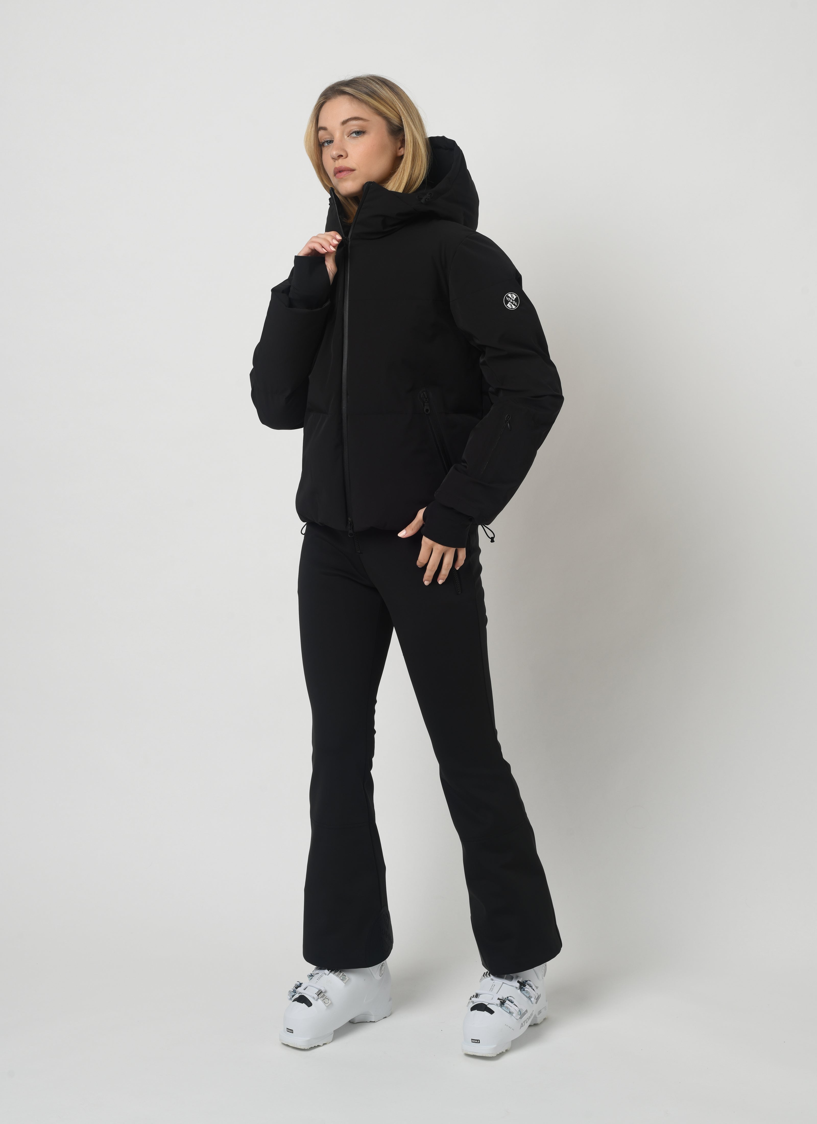 Women's Black Ski Outfit