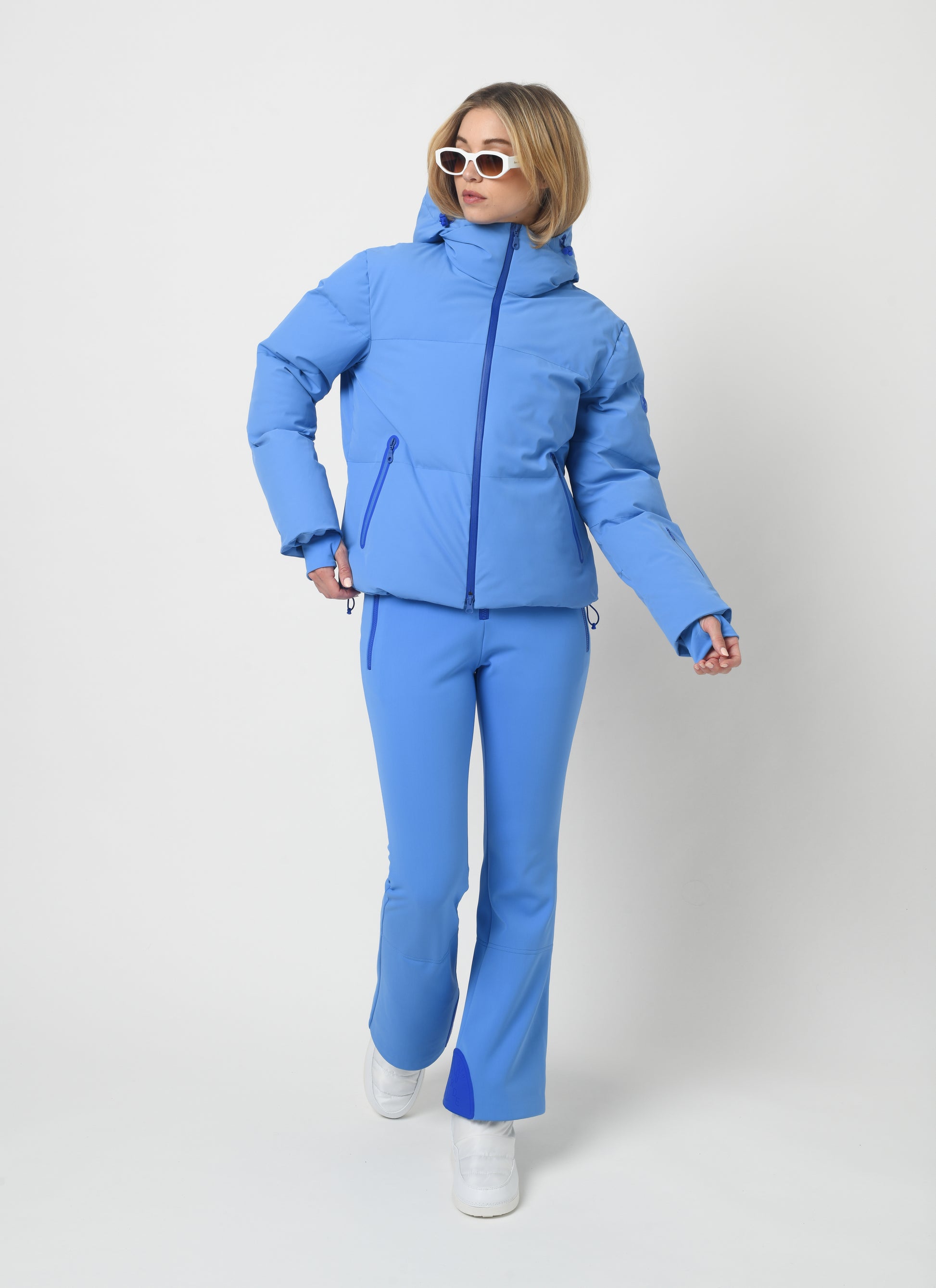 Women's Ski Outfit Blue