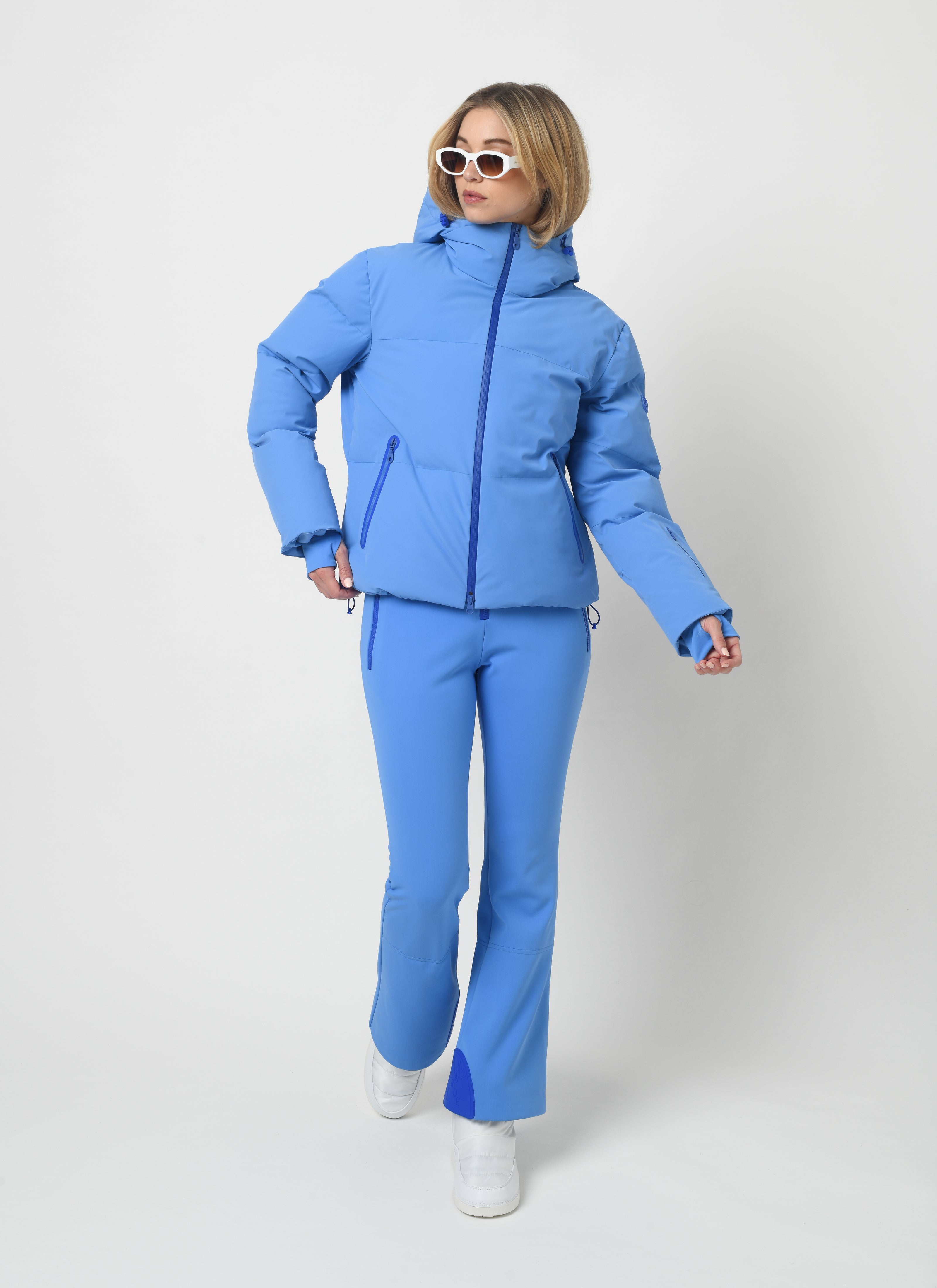 Women's Ski Outfit Blue