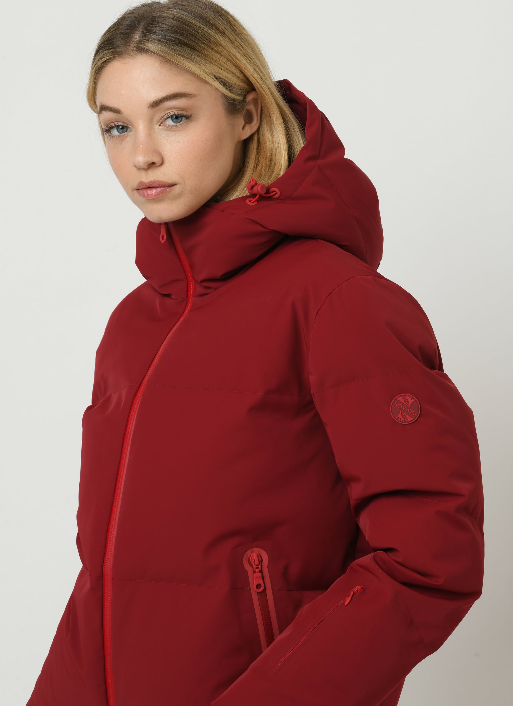 Women's Red Ski Jacket