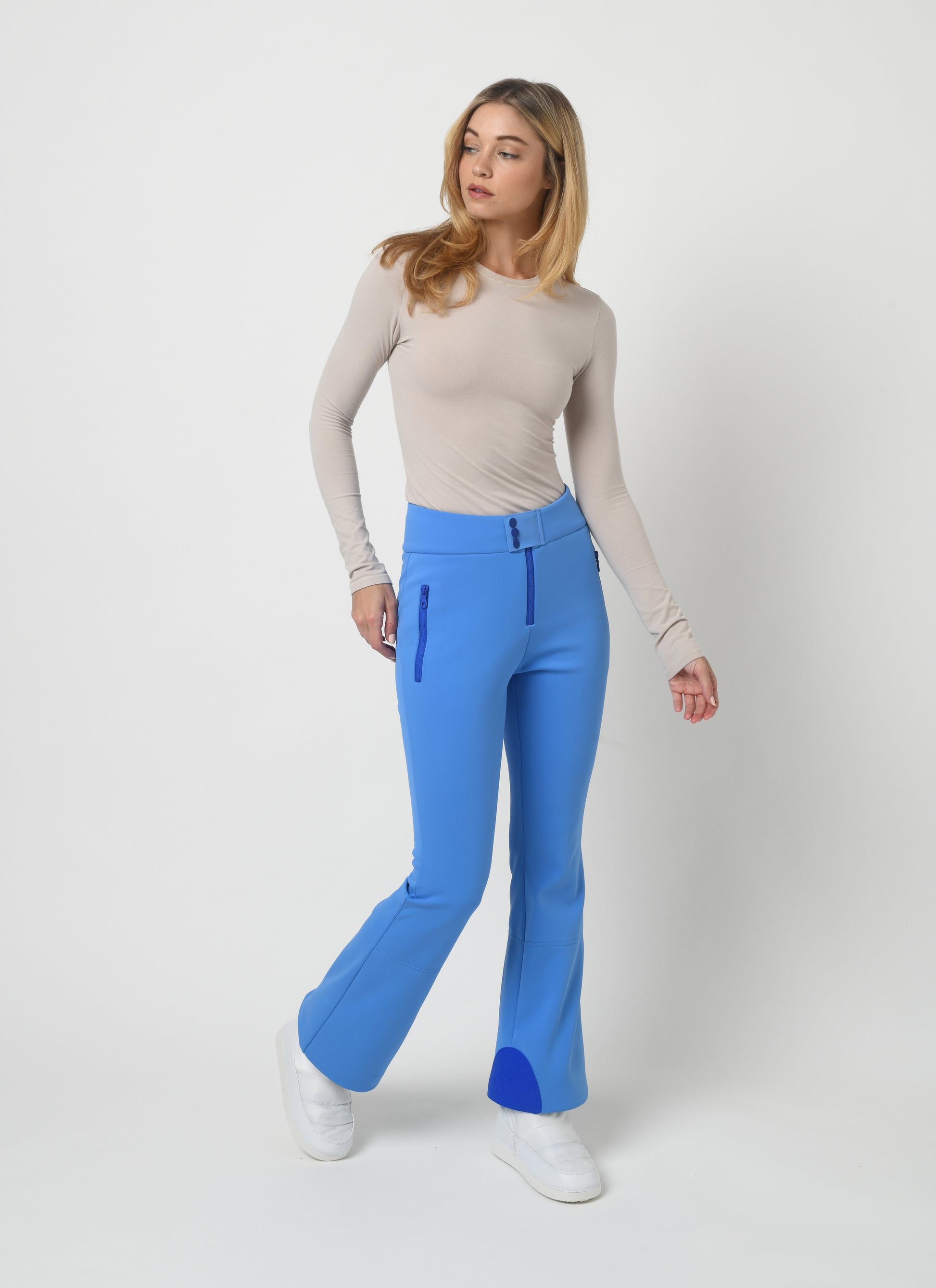 Women's blue ski pant