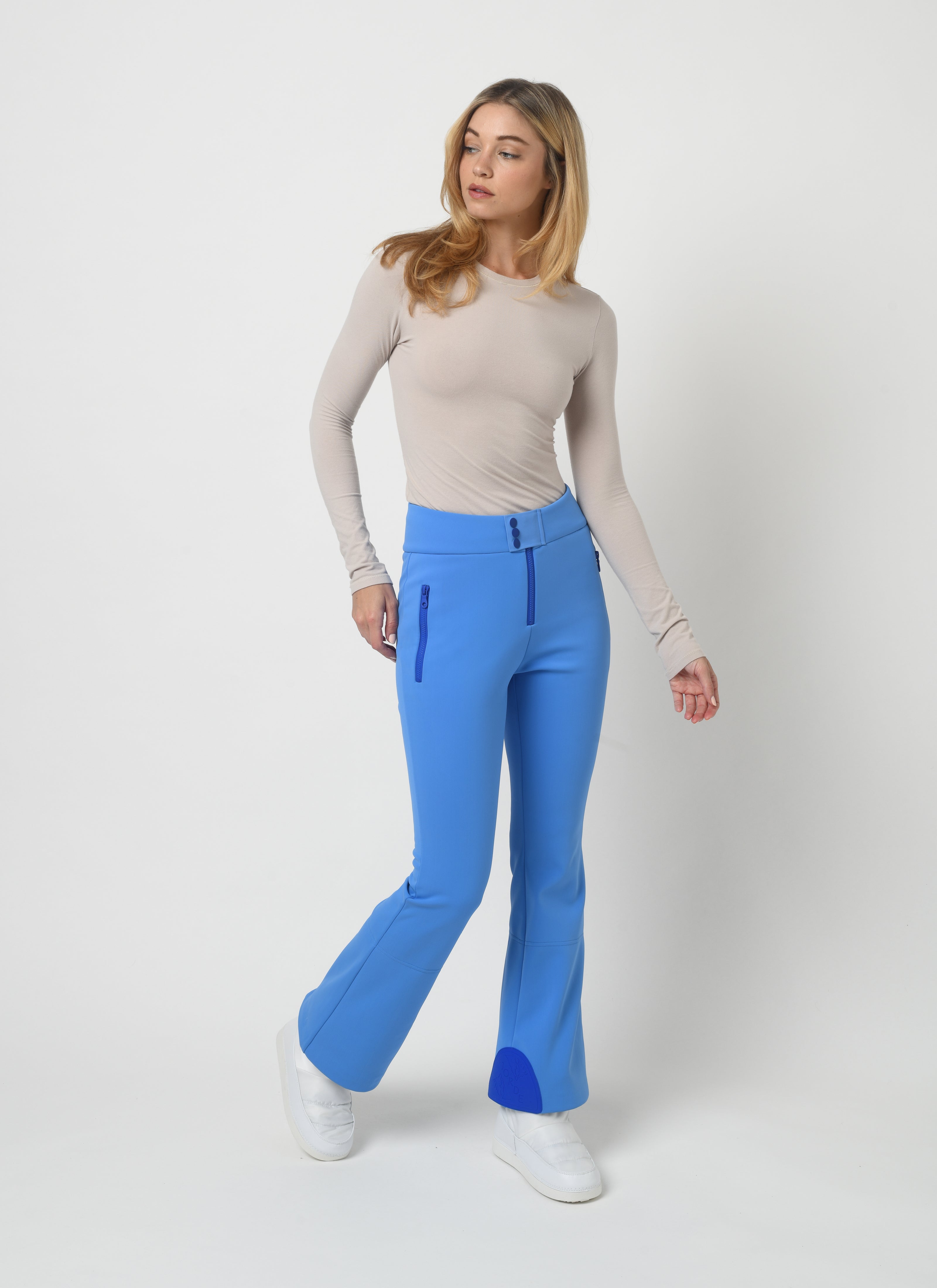 Women's blue ski pant