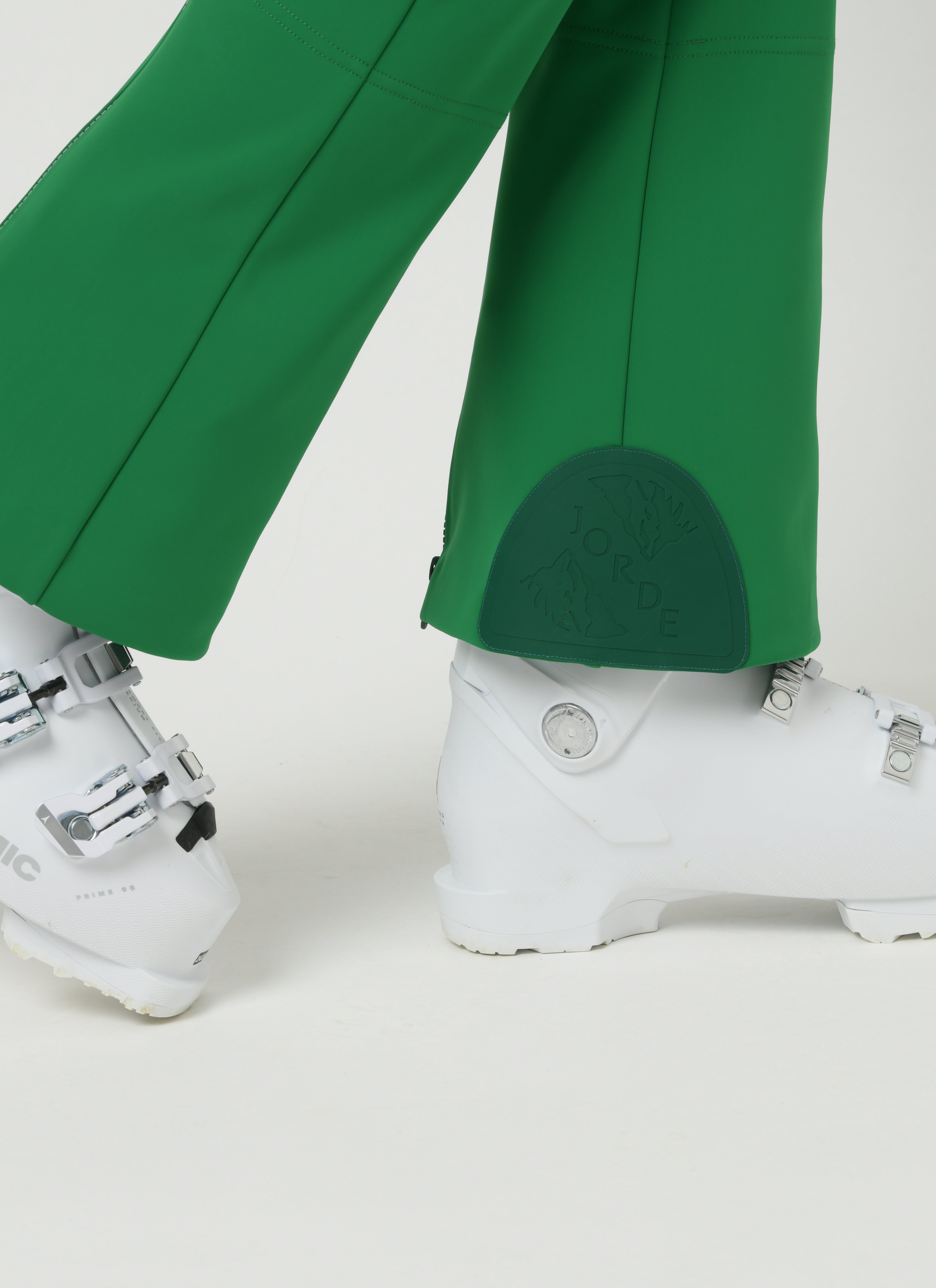 women's ski pants with ankle patch