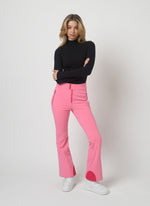 Women's pink ski pants