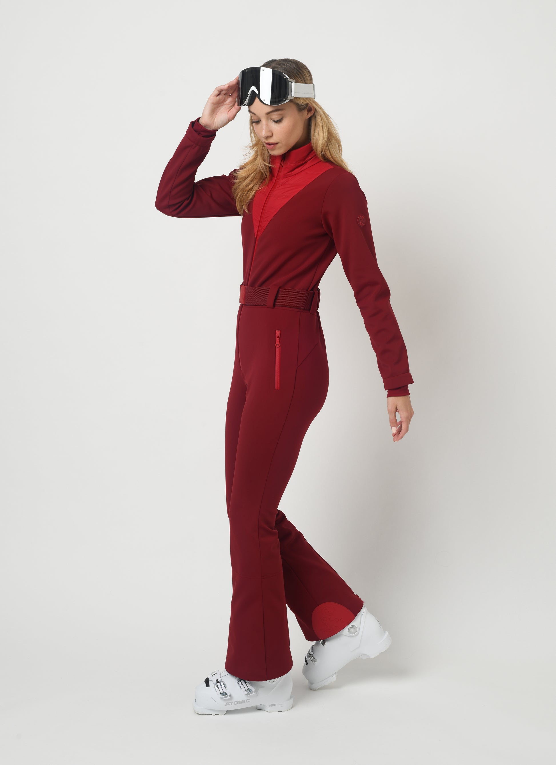 Women's one piece ski suit