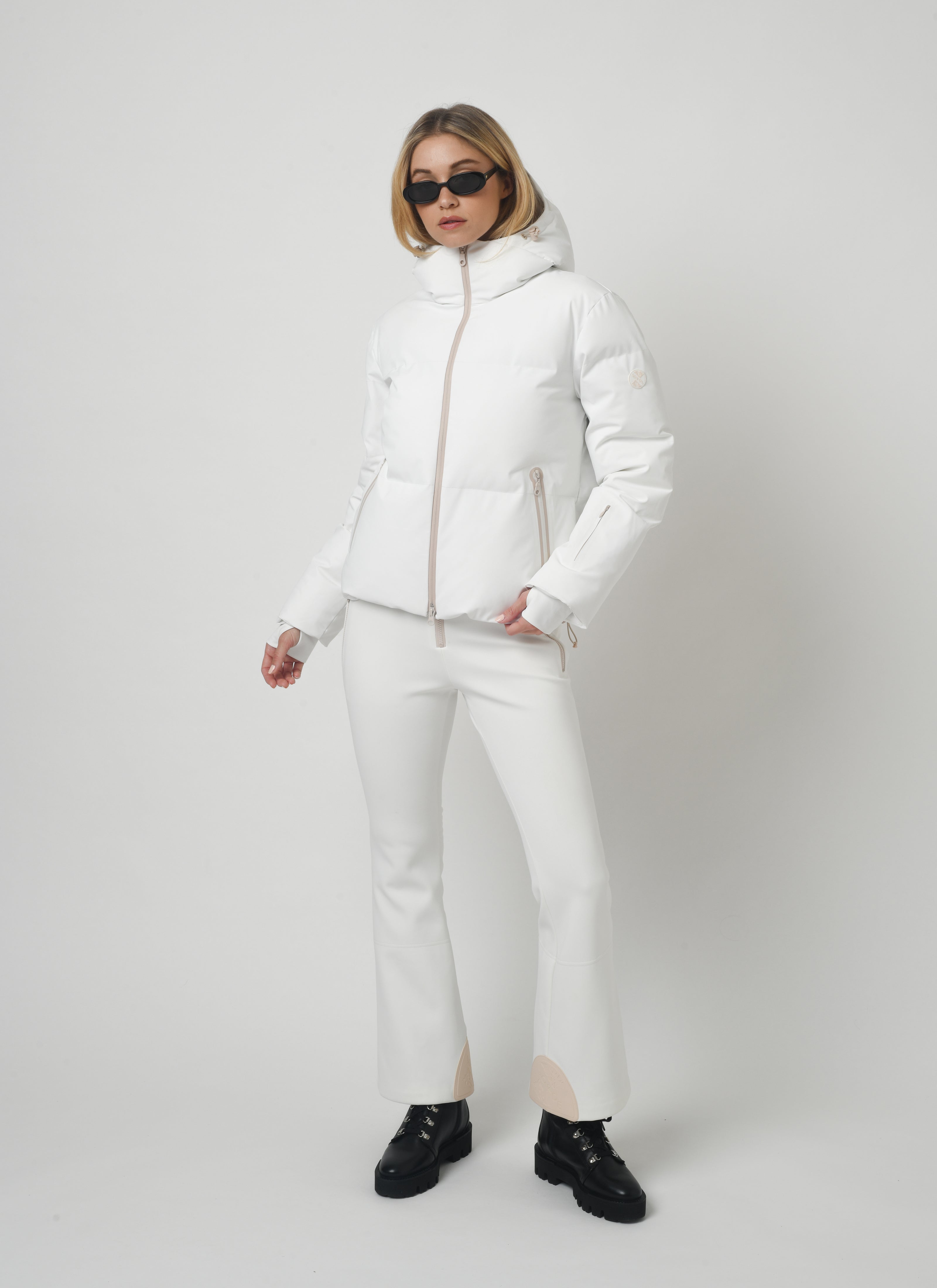Women's Ski Jacket in white