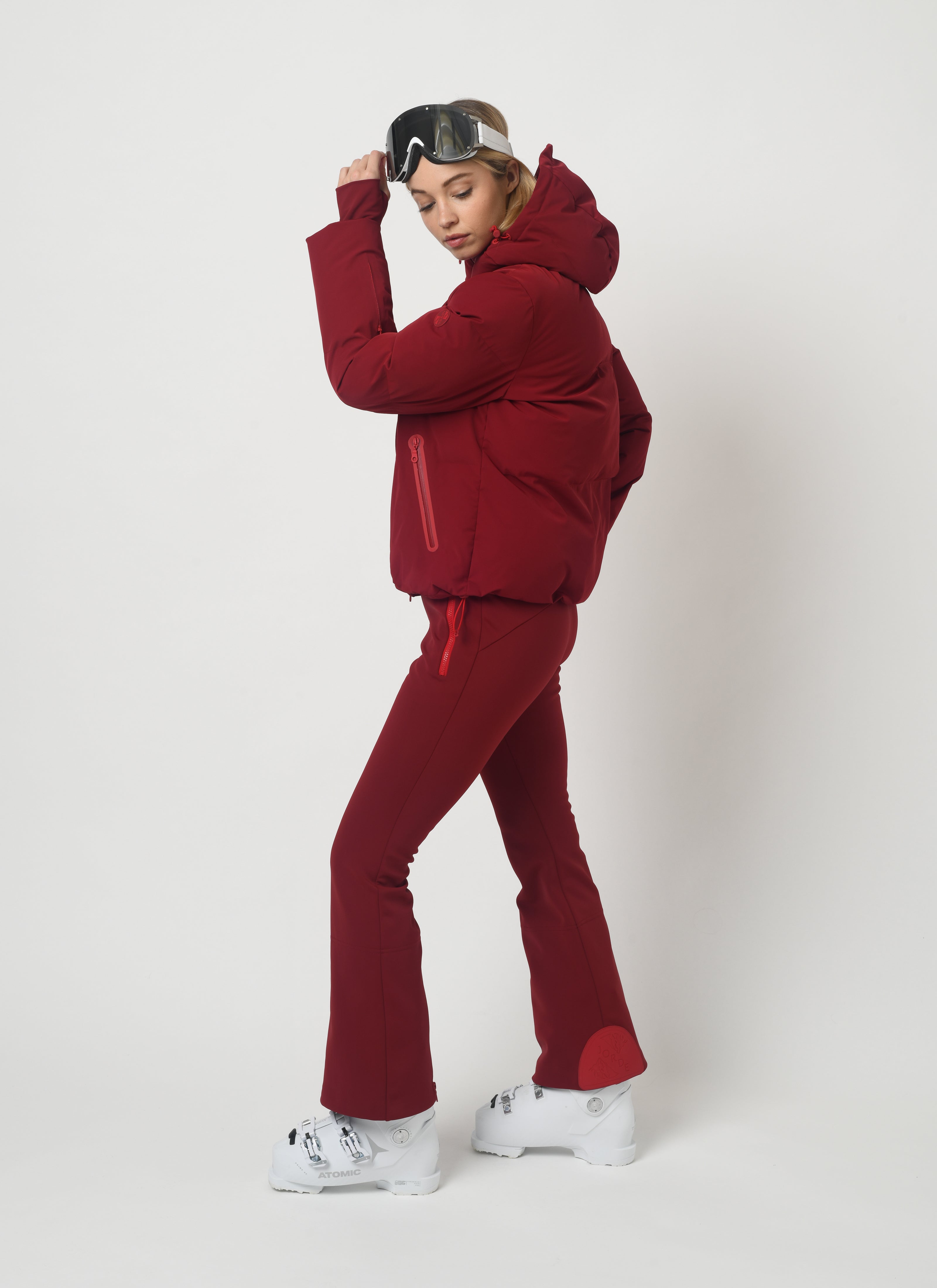 Women's Red Ski Jacket