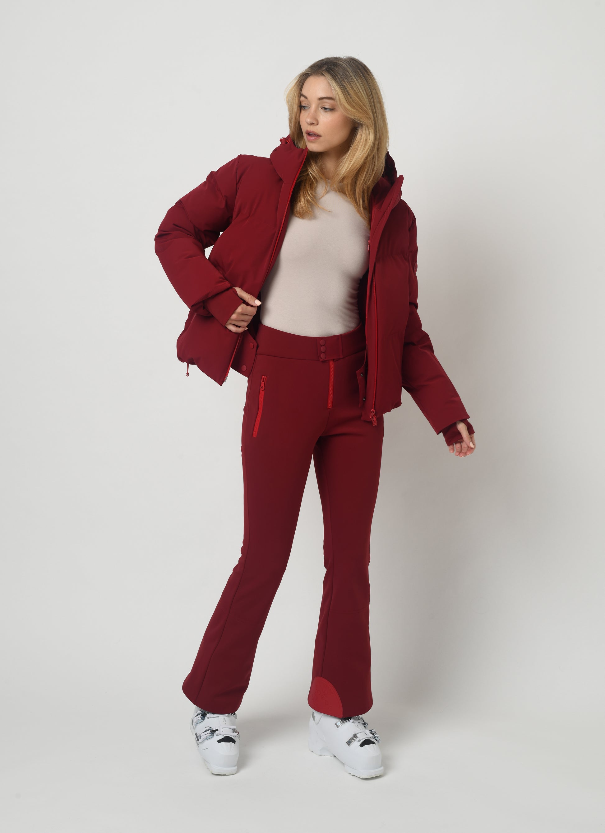Women's Red Ski Jacket