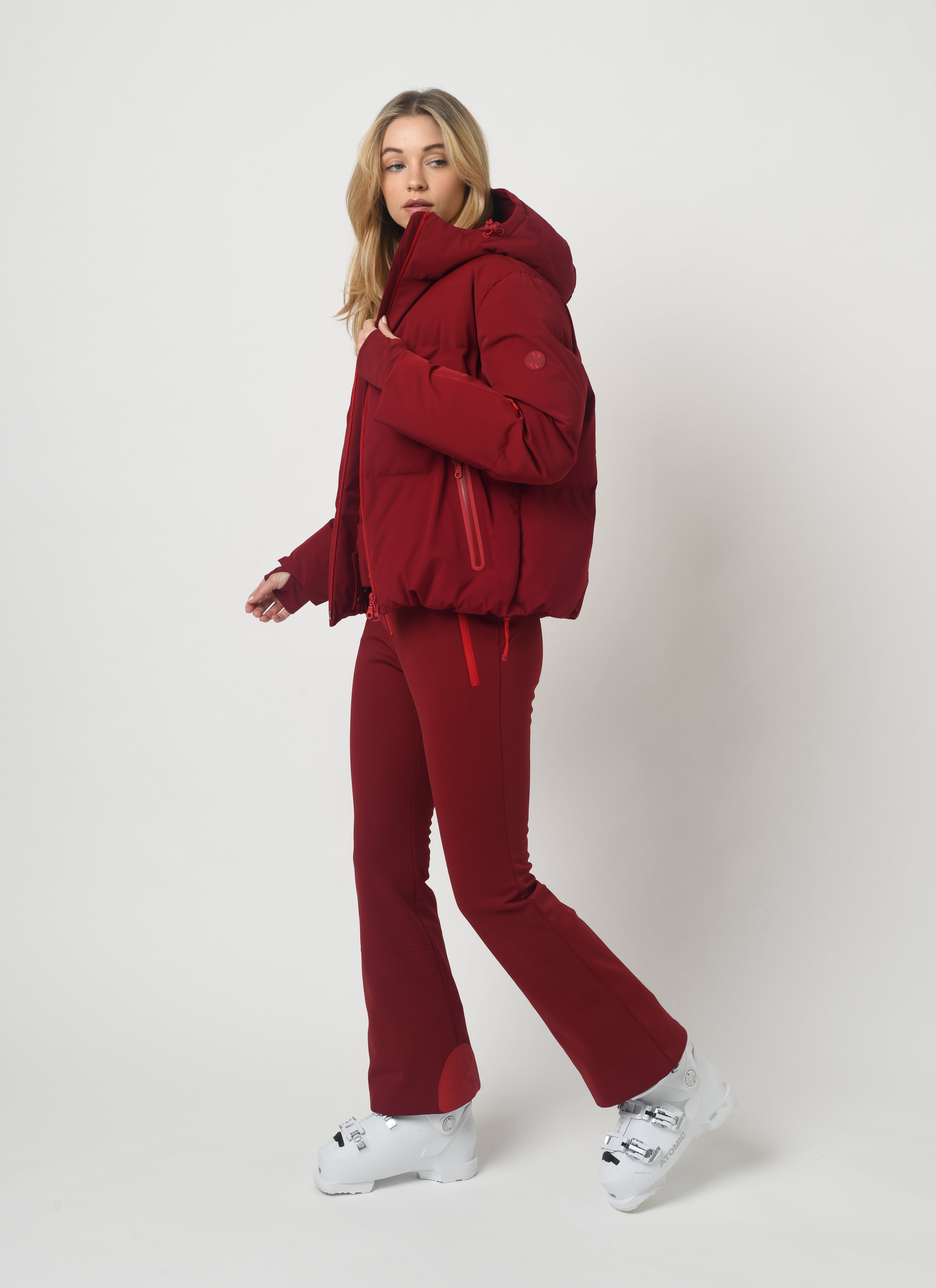 Women's Red Ski Jacket