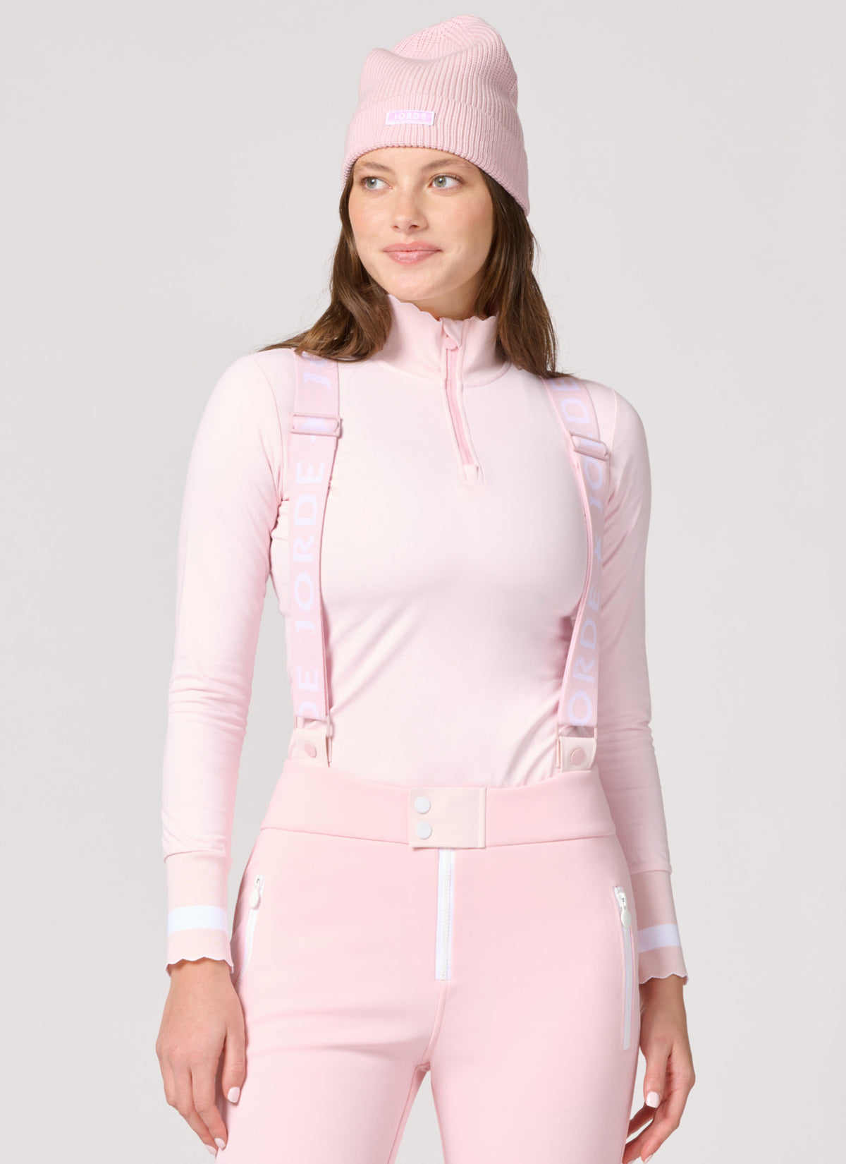Kelly Quarter-Zip Baselayer in Ballet