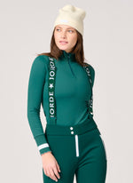Kelly Quarter-Zip Baselayer in Spruce