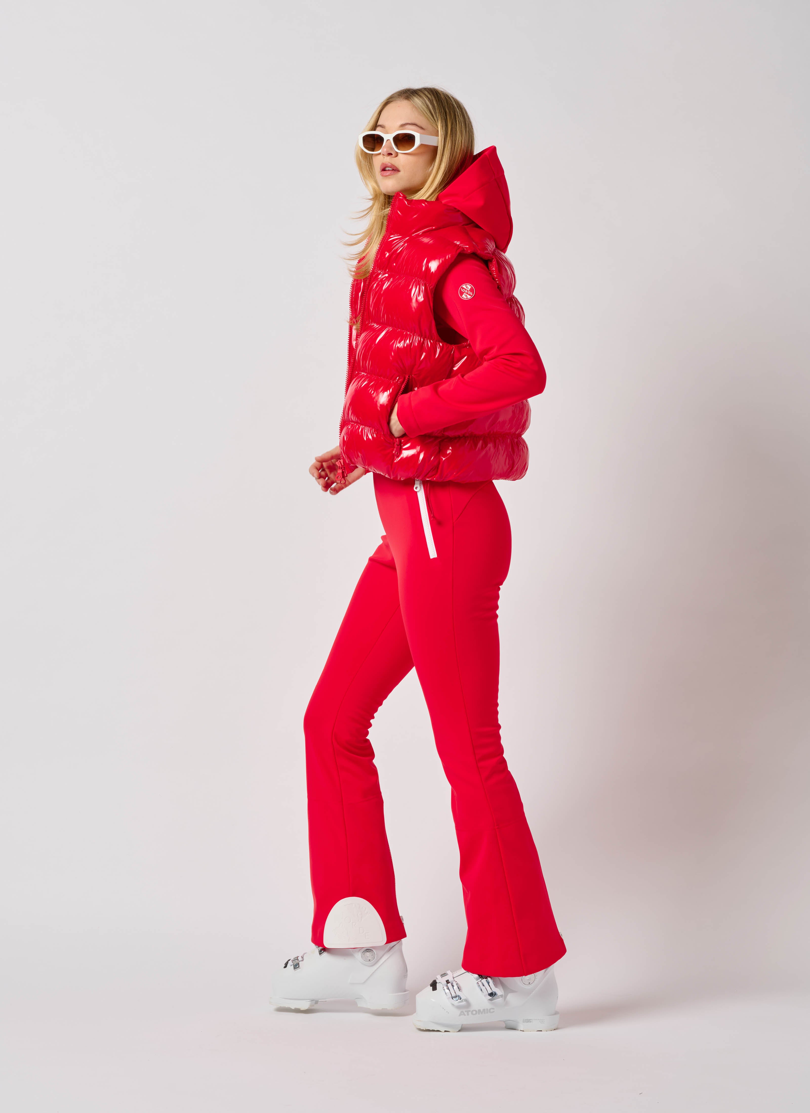 Nell Puffer Vest in Gondola – JORDE
