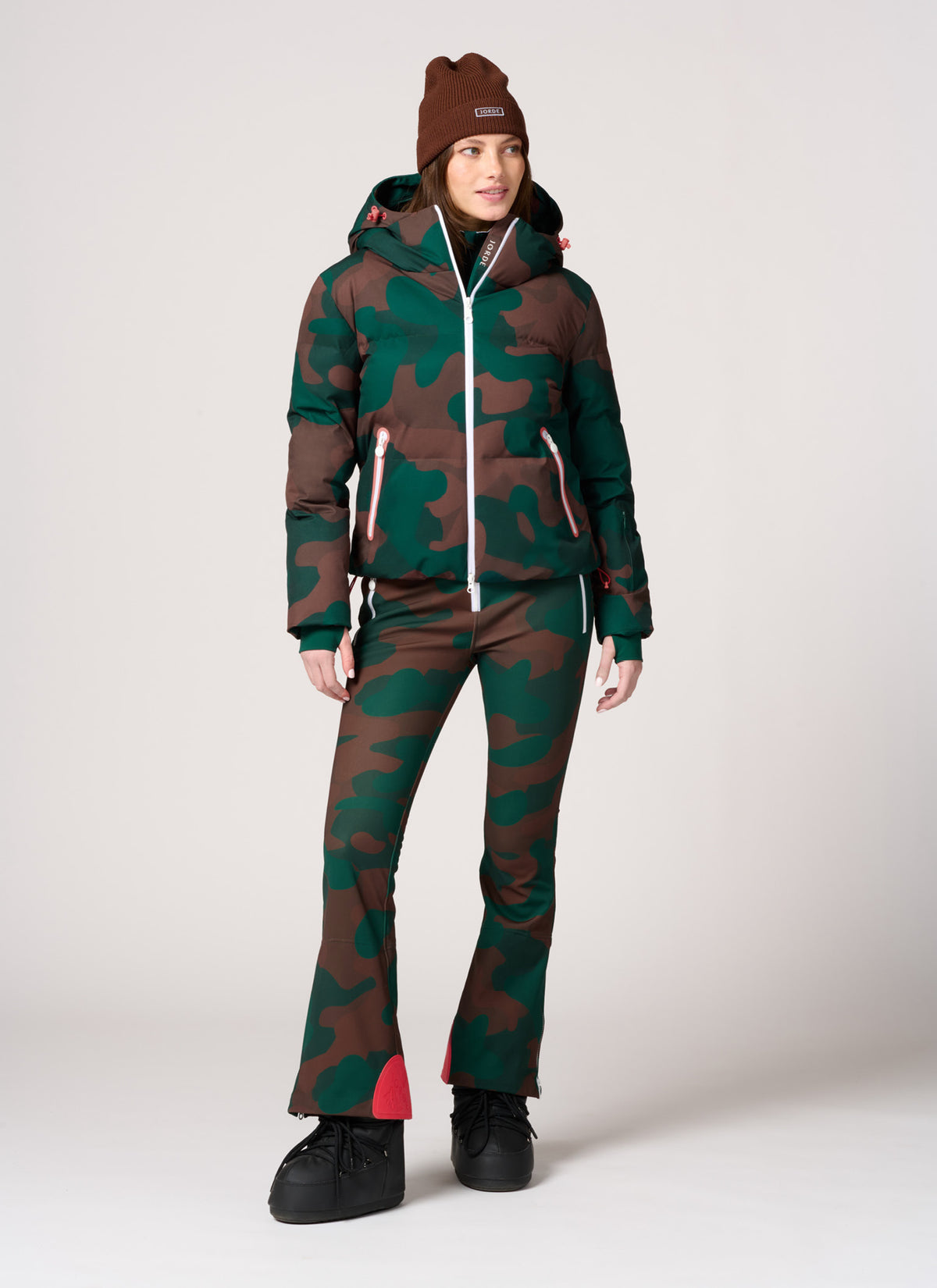 Poppy Ski Jacket in Alpine Camouflage
