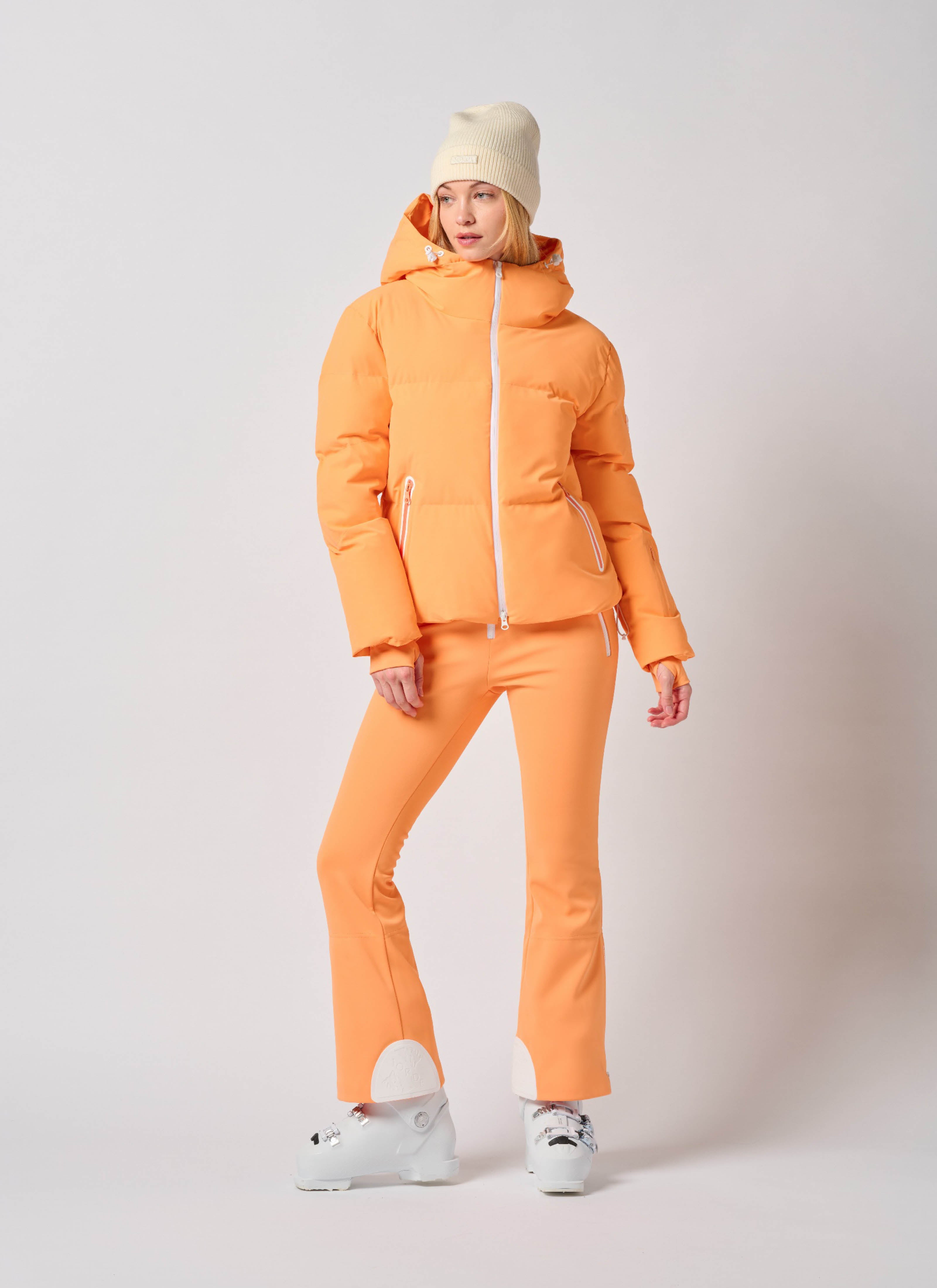 Poppy Ski Jacket in Apricot