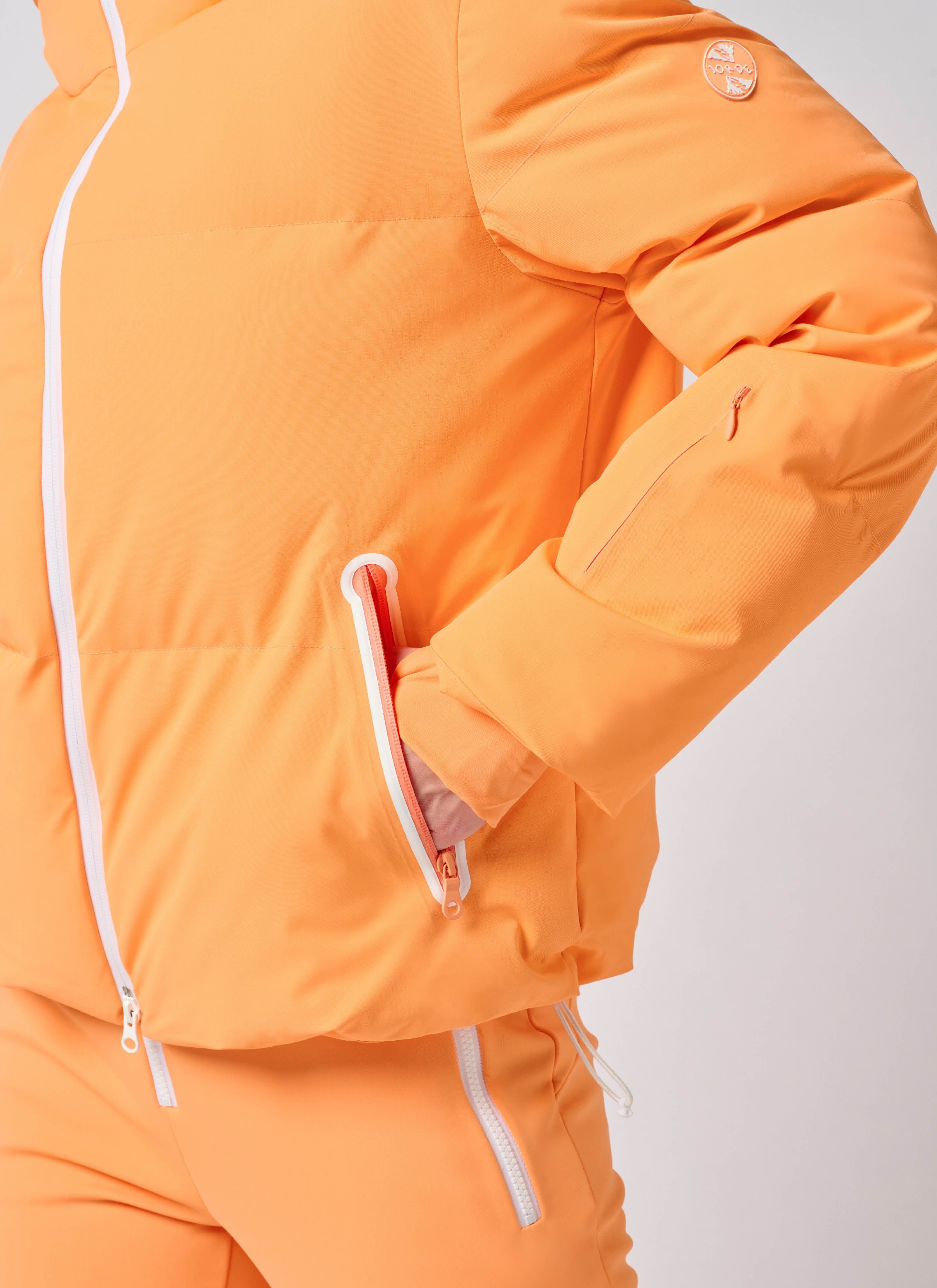 Poppy Ski Jacket in Apricot – JORDE