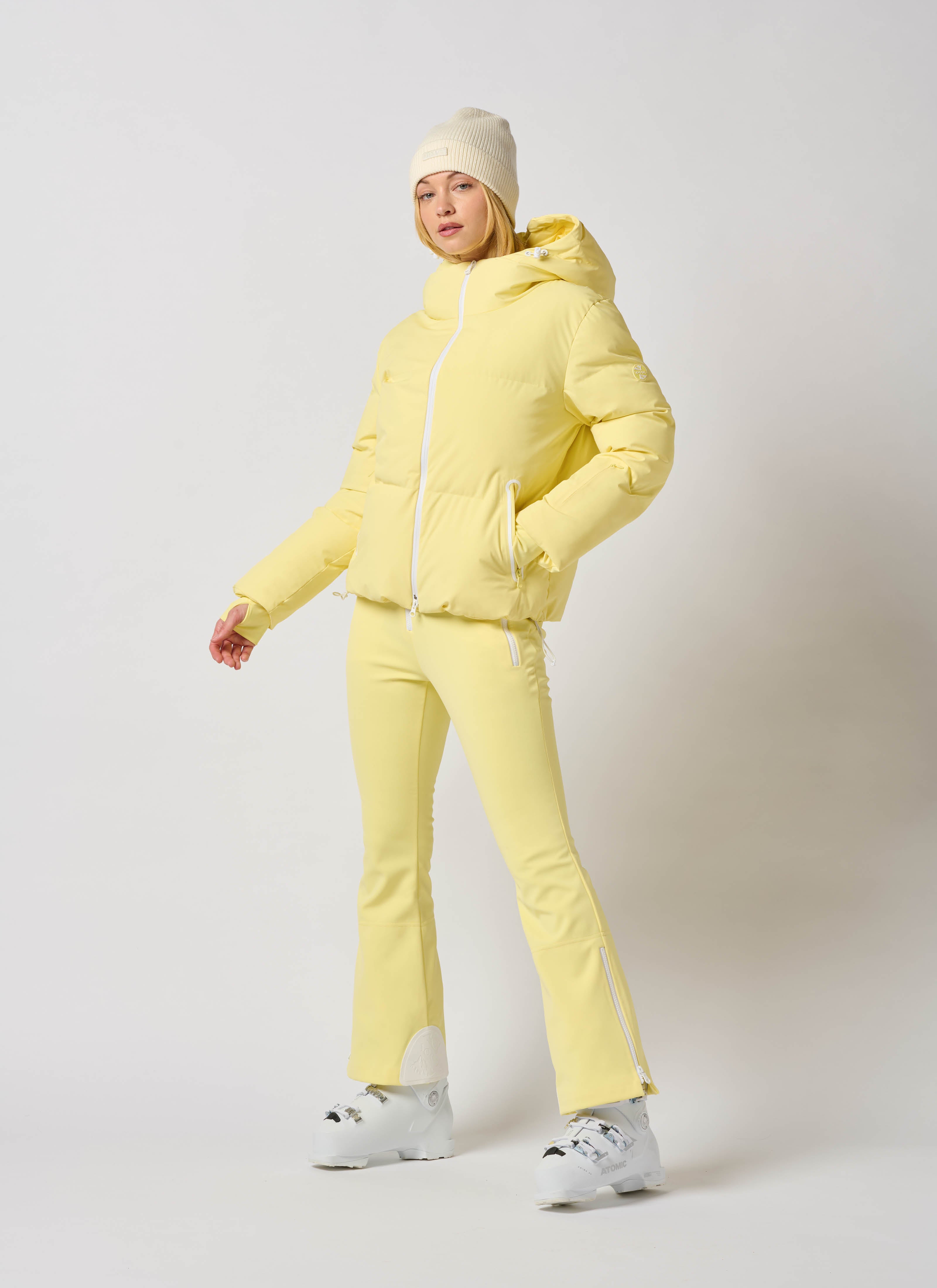 Poppy Ski Jacket in Buttermilk