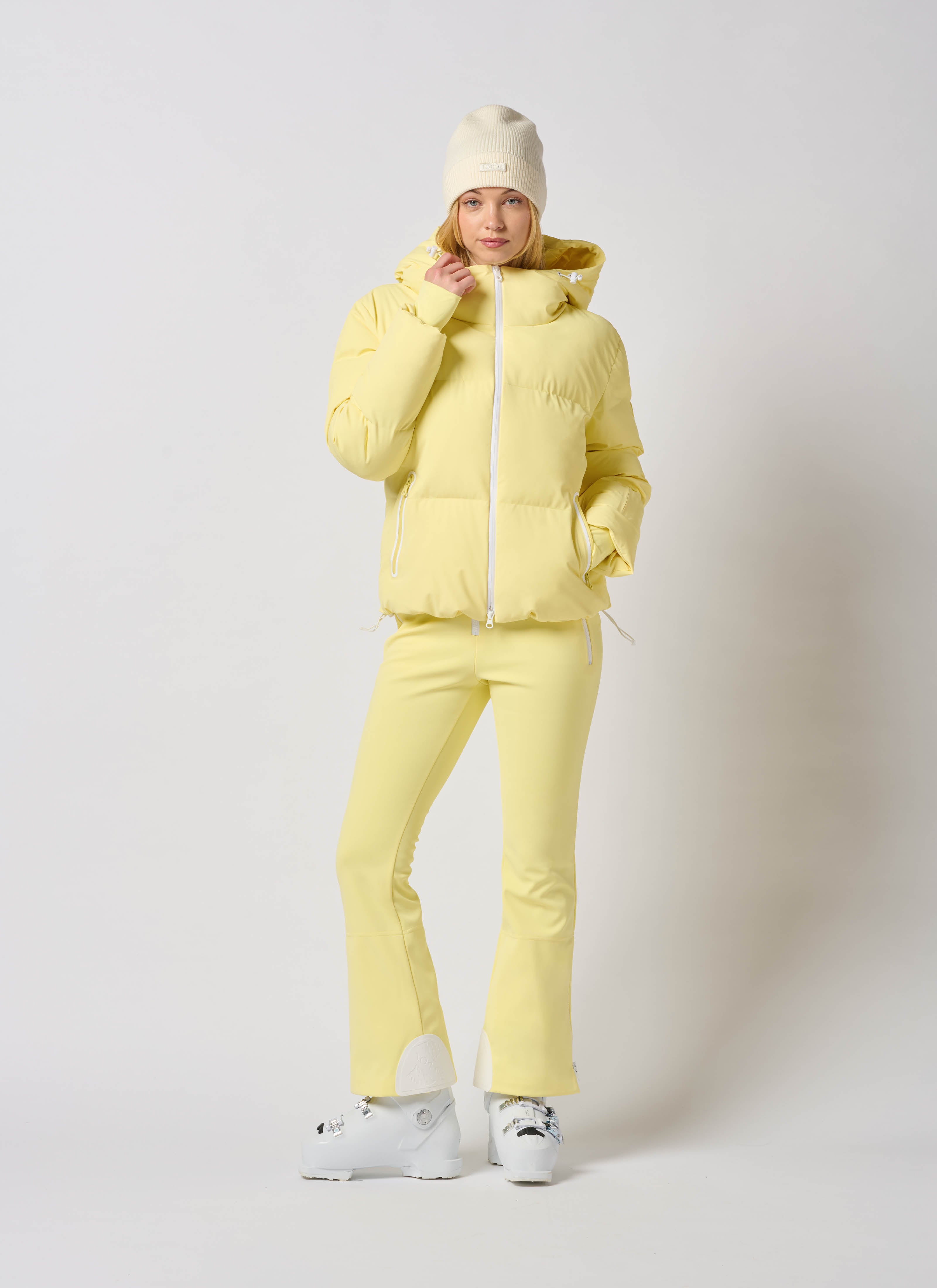Poppy Ski Jacket in Buttermilk
