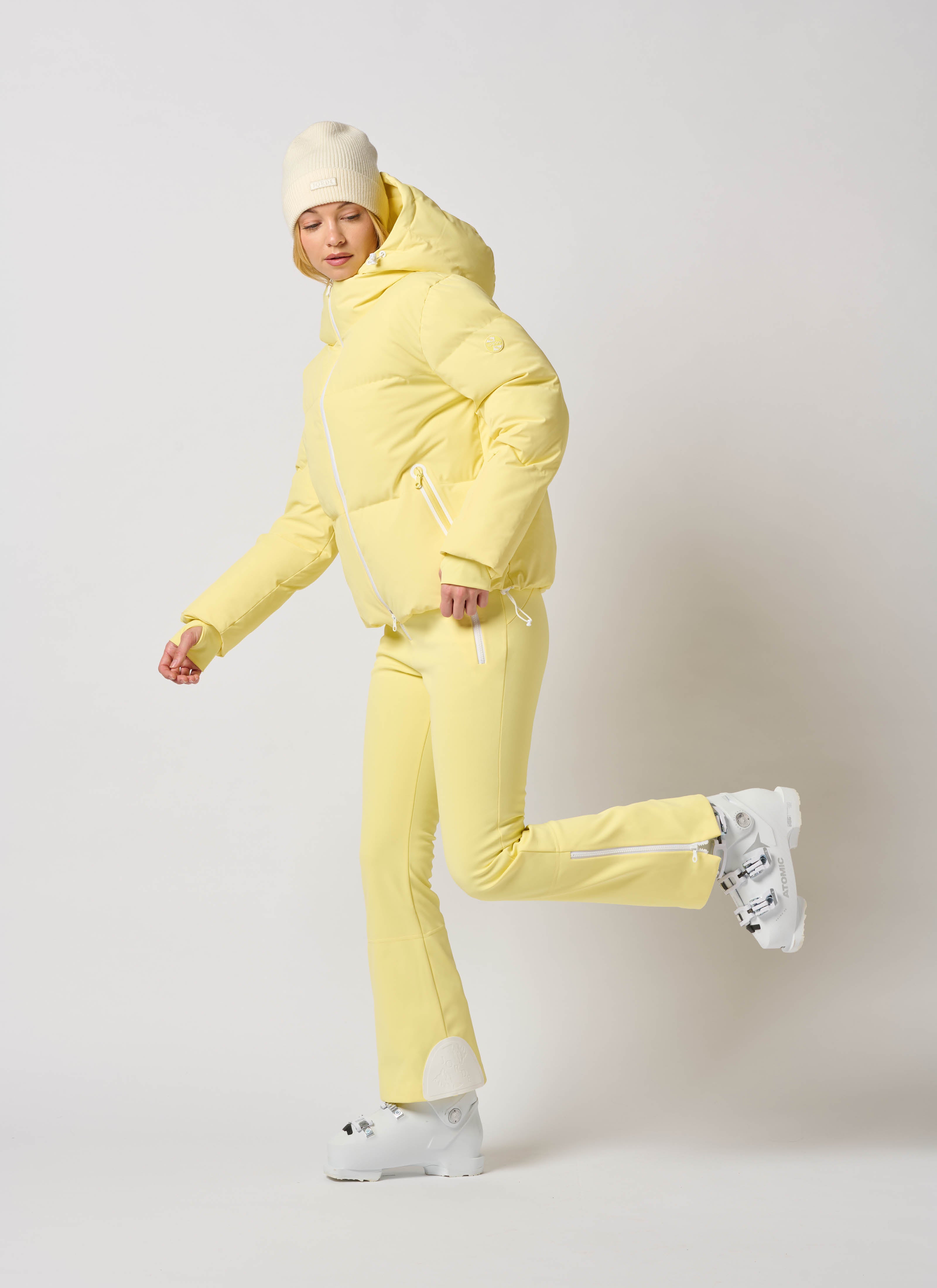 Poppy Ski Jacket in Buttermilk