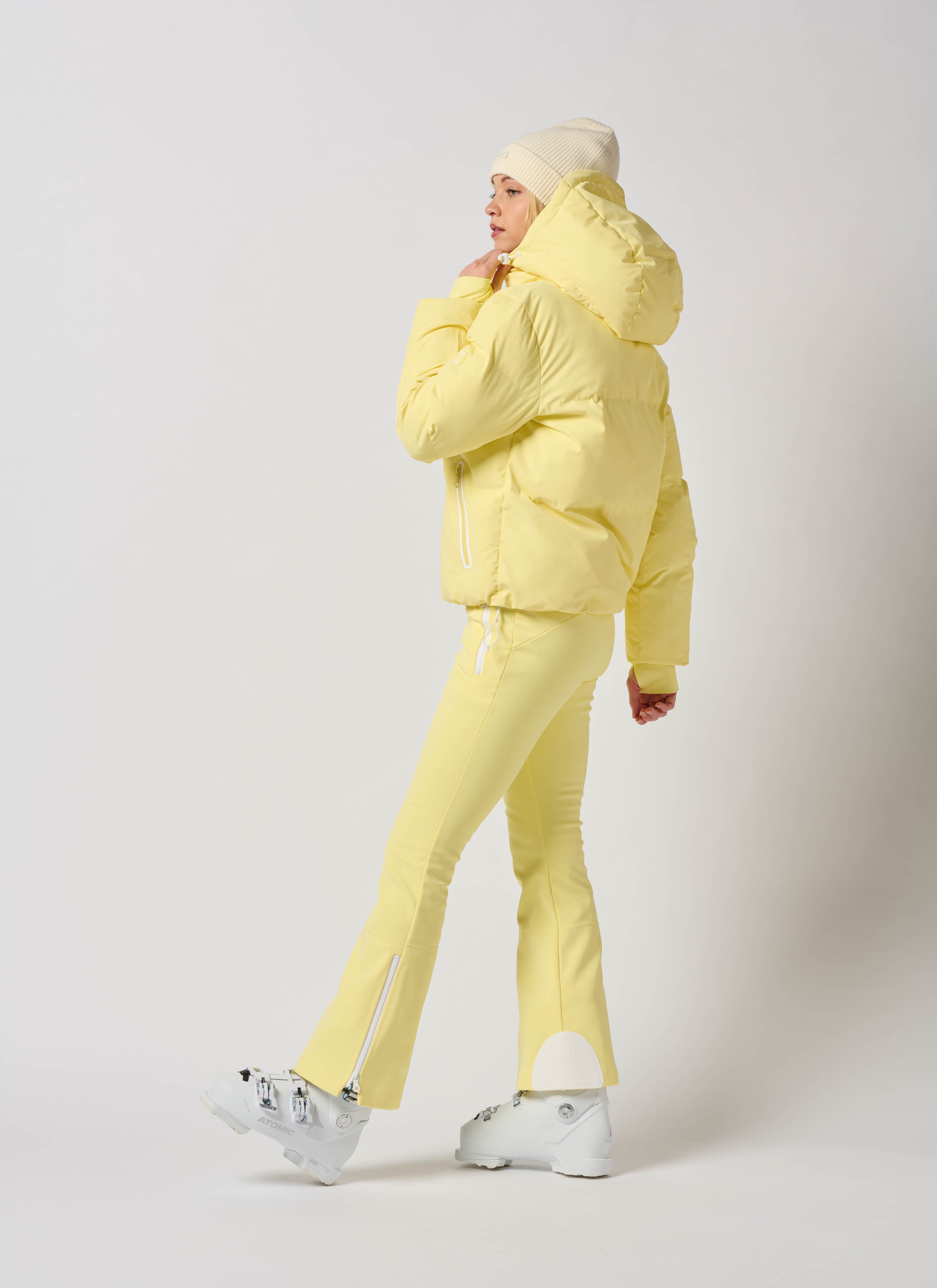 Poppy Ski Jacket in Buttermilk