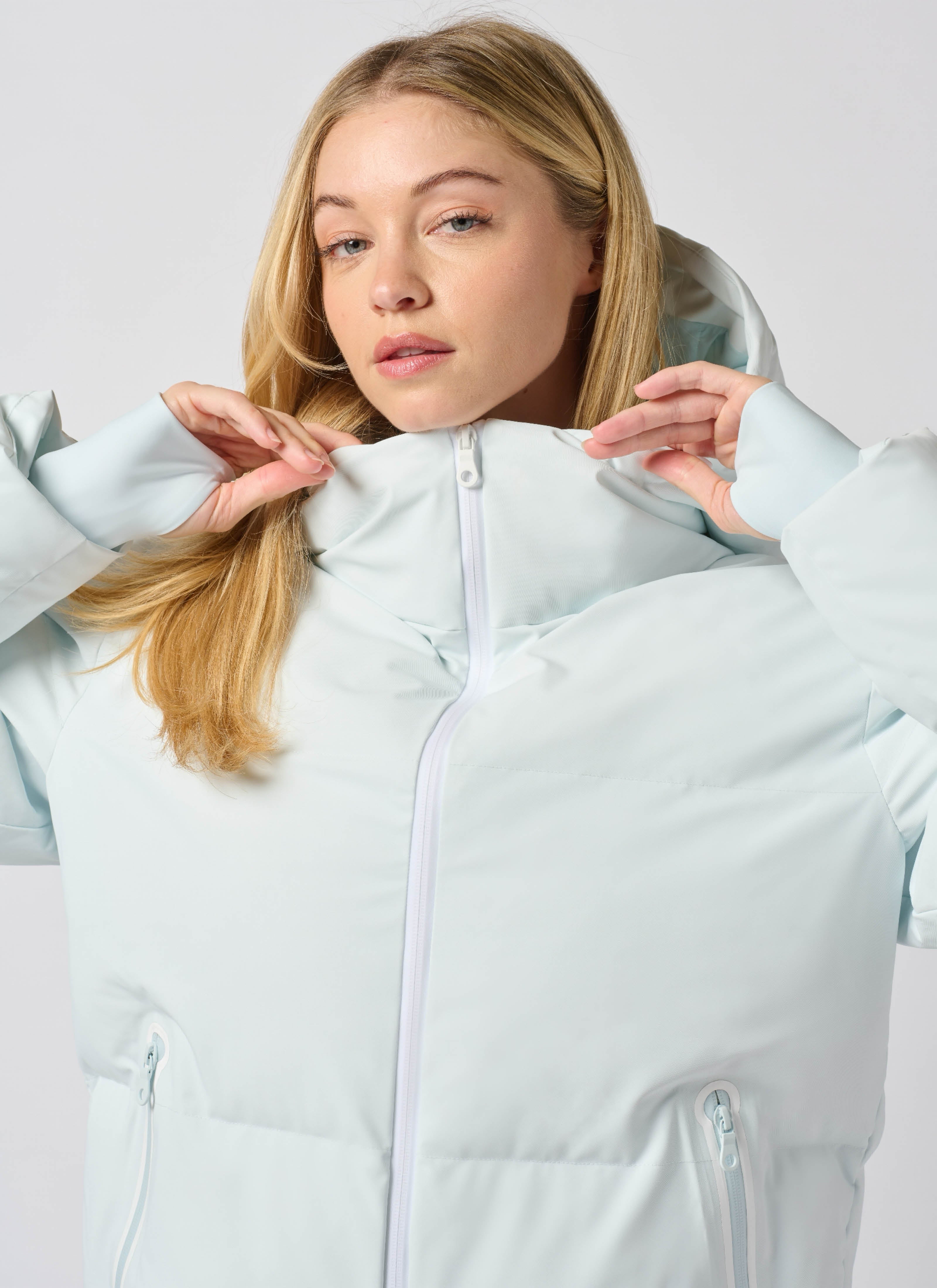 POPPY ナイロンパーカー Poppy Ski Jacket in Ice – JORDE