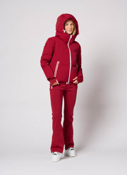 Poppy Ski Jacket in Holiday Ruby