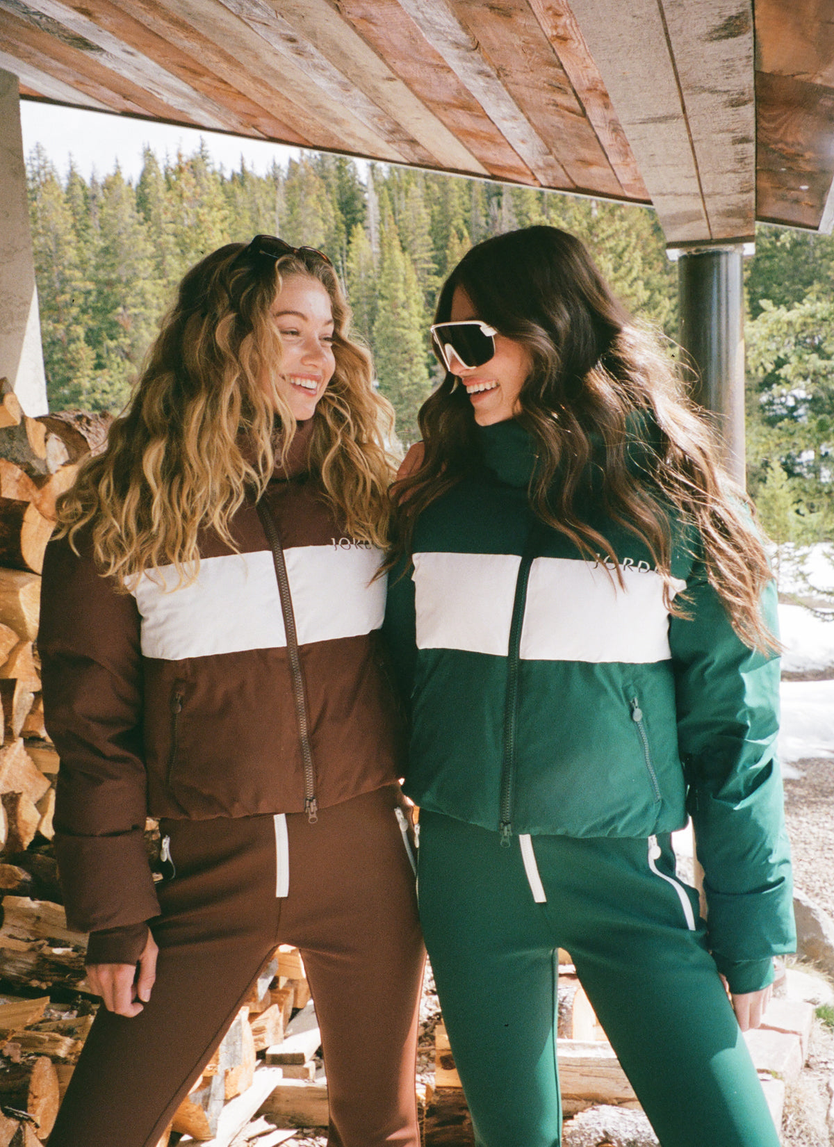 Maisie Puffer Jacket in Spruce